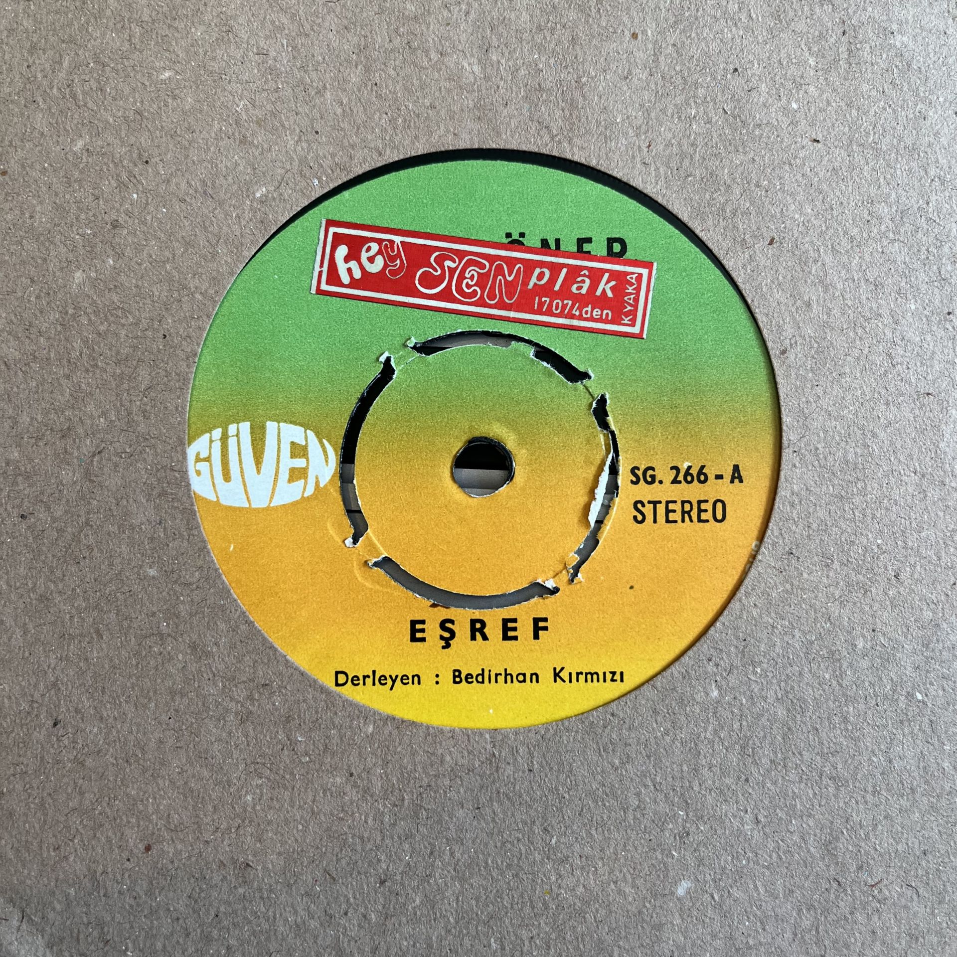 Şakir Öner Günhan - Eşref 45lik