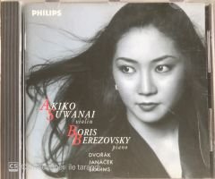 Akiko Suwanai violin Boris Berezovsky piano Dvorak Janacek Brahms CD