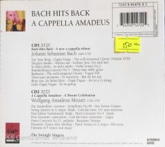 Back Hits Back The Swingle Singers - A Cappella Amadeus - CD