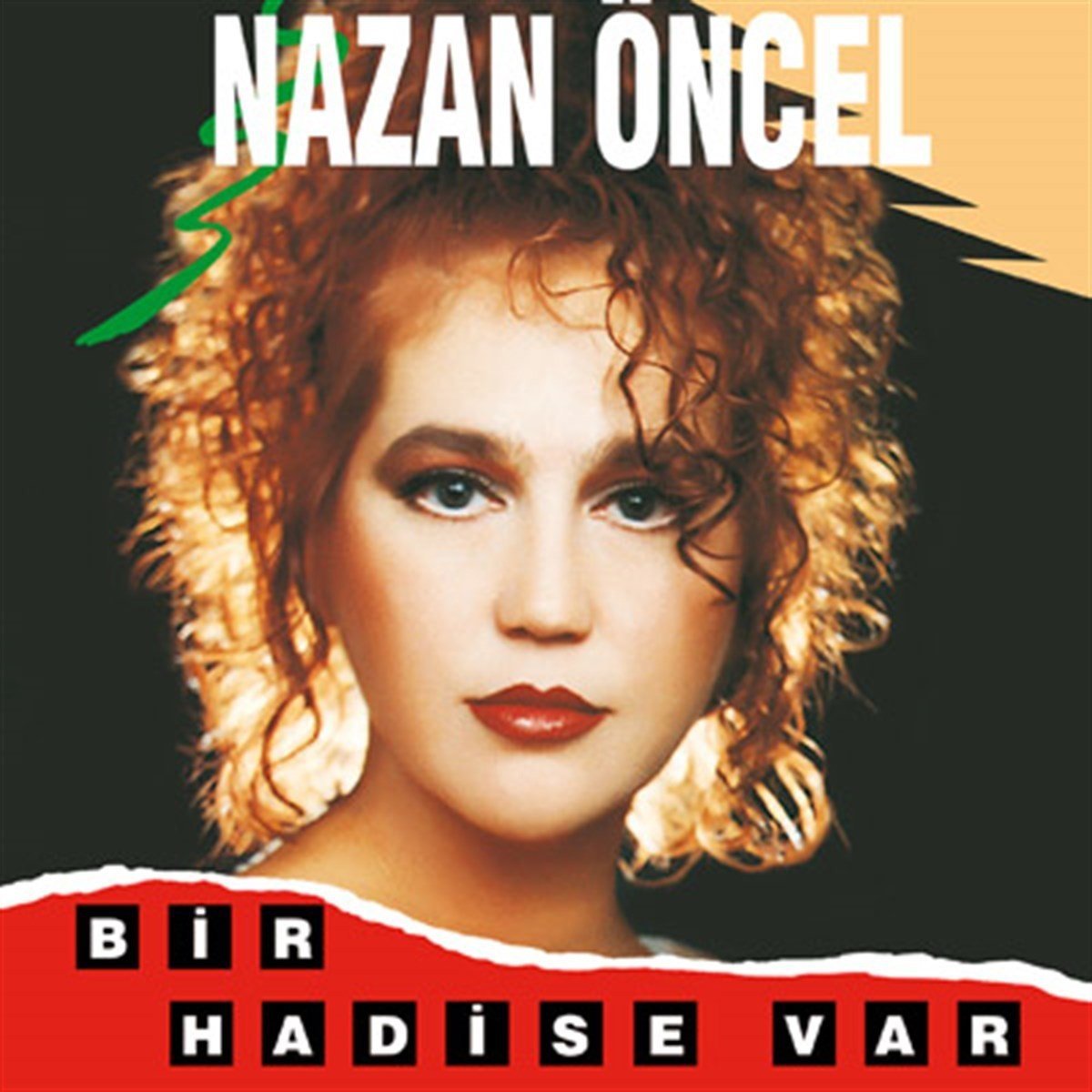 Nazan Öncel Bir Hadise Var Renkli Yeşil  LP