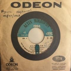 Altın Mikrofon 1966 Silüetler Lorke Lorke 45 Lik
