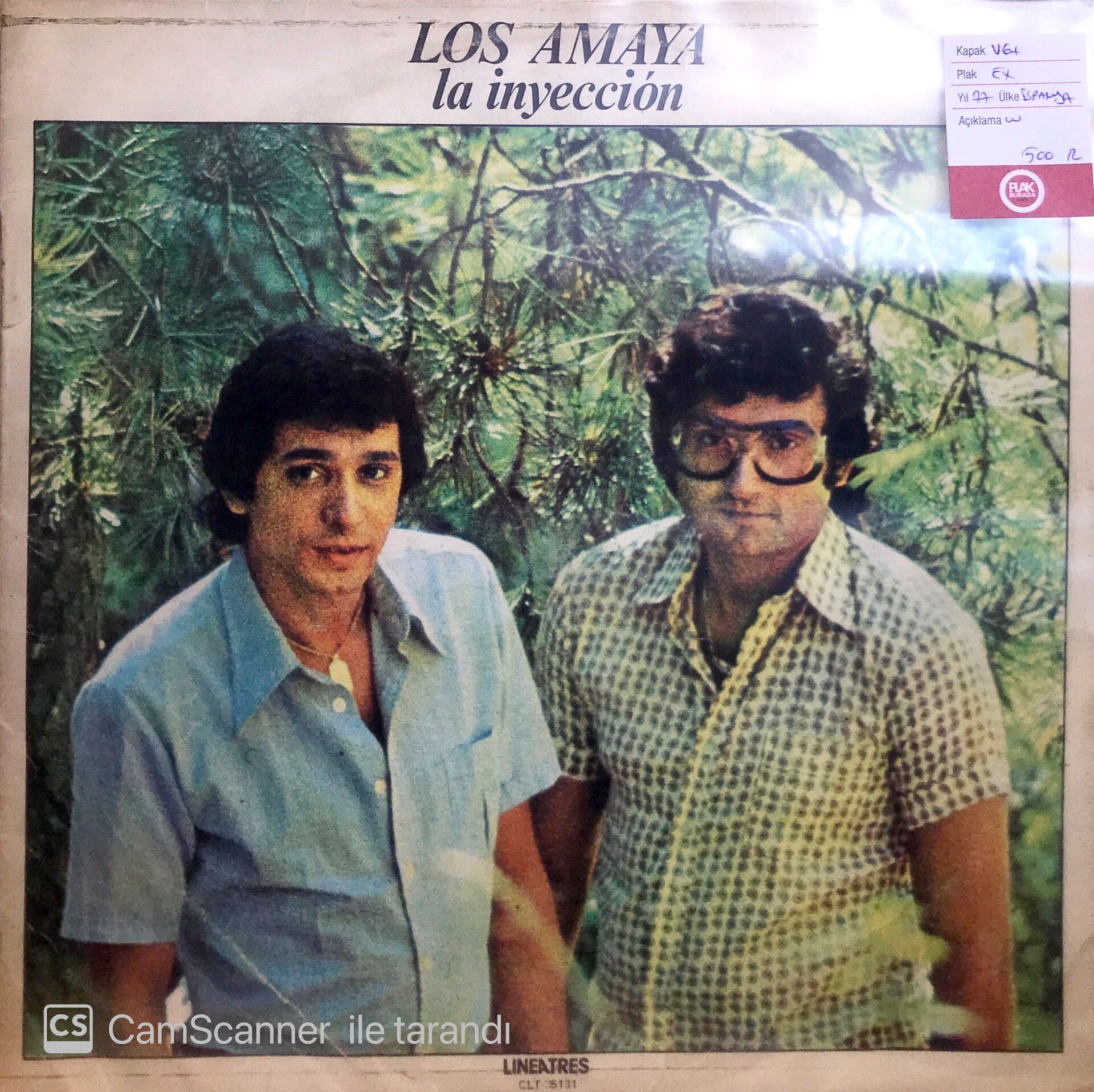 Los Amaya / La İnyeccion LP