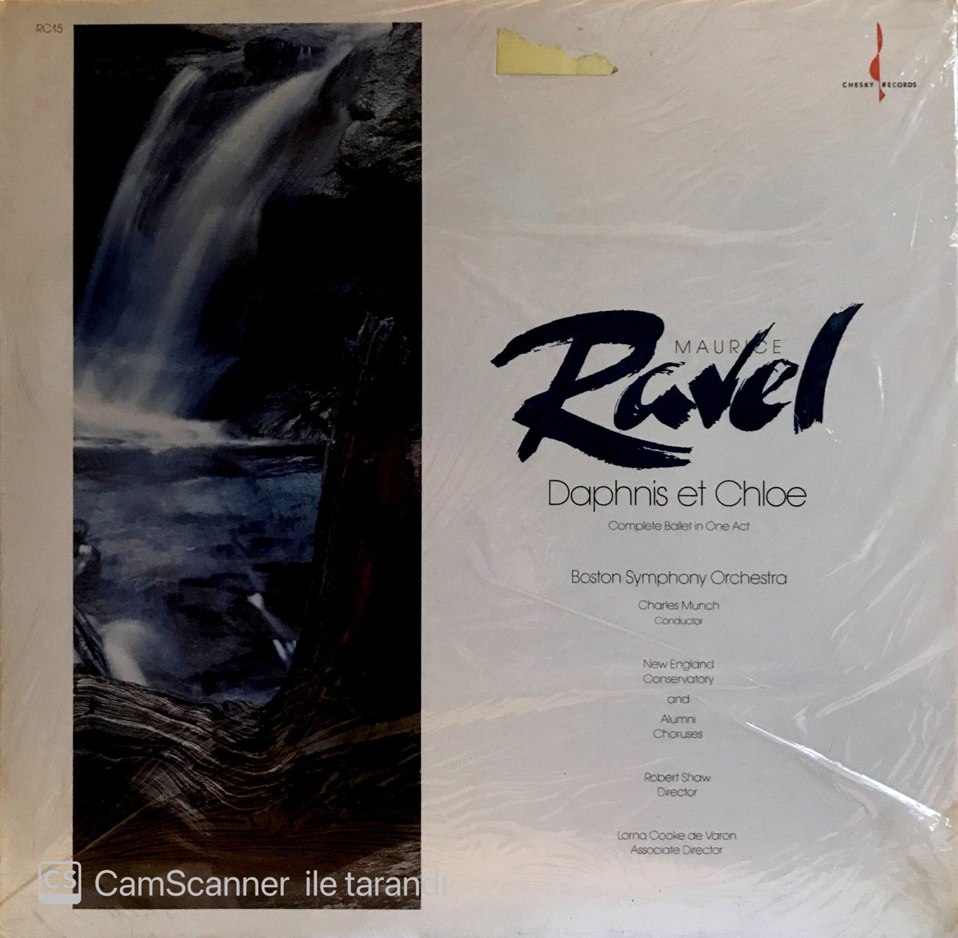 Ravel / Daphnis et Chole / Boston Symhony Orchestra LP