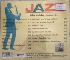 Billie Holiday Greatest Hits CD