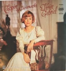Chopin Klavierwerke Elfrun Gabriel LP