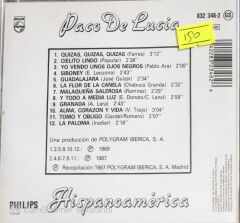 Paco De Lucia - Hispanoamerica - CD