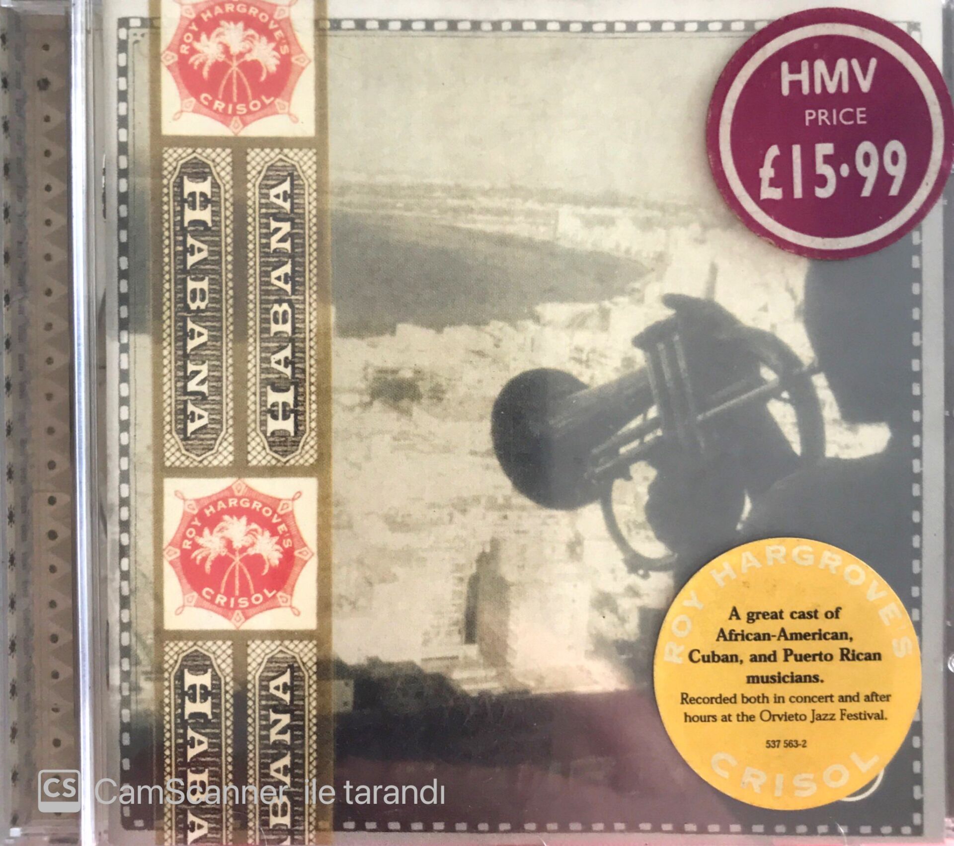 Roy Hargrove's Crisol / Habana CD