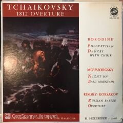 Tchaikovsky 1812 Overture Borodine  Moussorgsky  Rimsky-Korsakov  LP