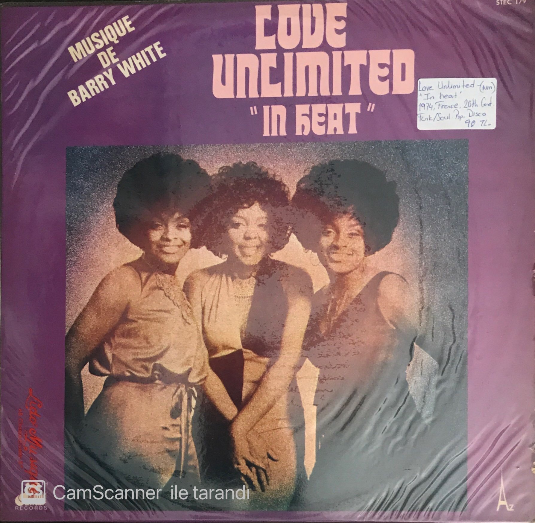 Love Unlimited In Heat LP