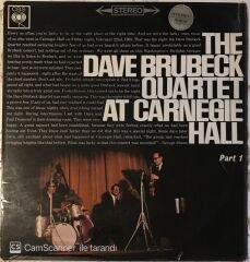 The Dave Brubeck Quartet At Carnegie Hall Part 1 LP