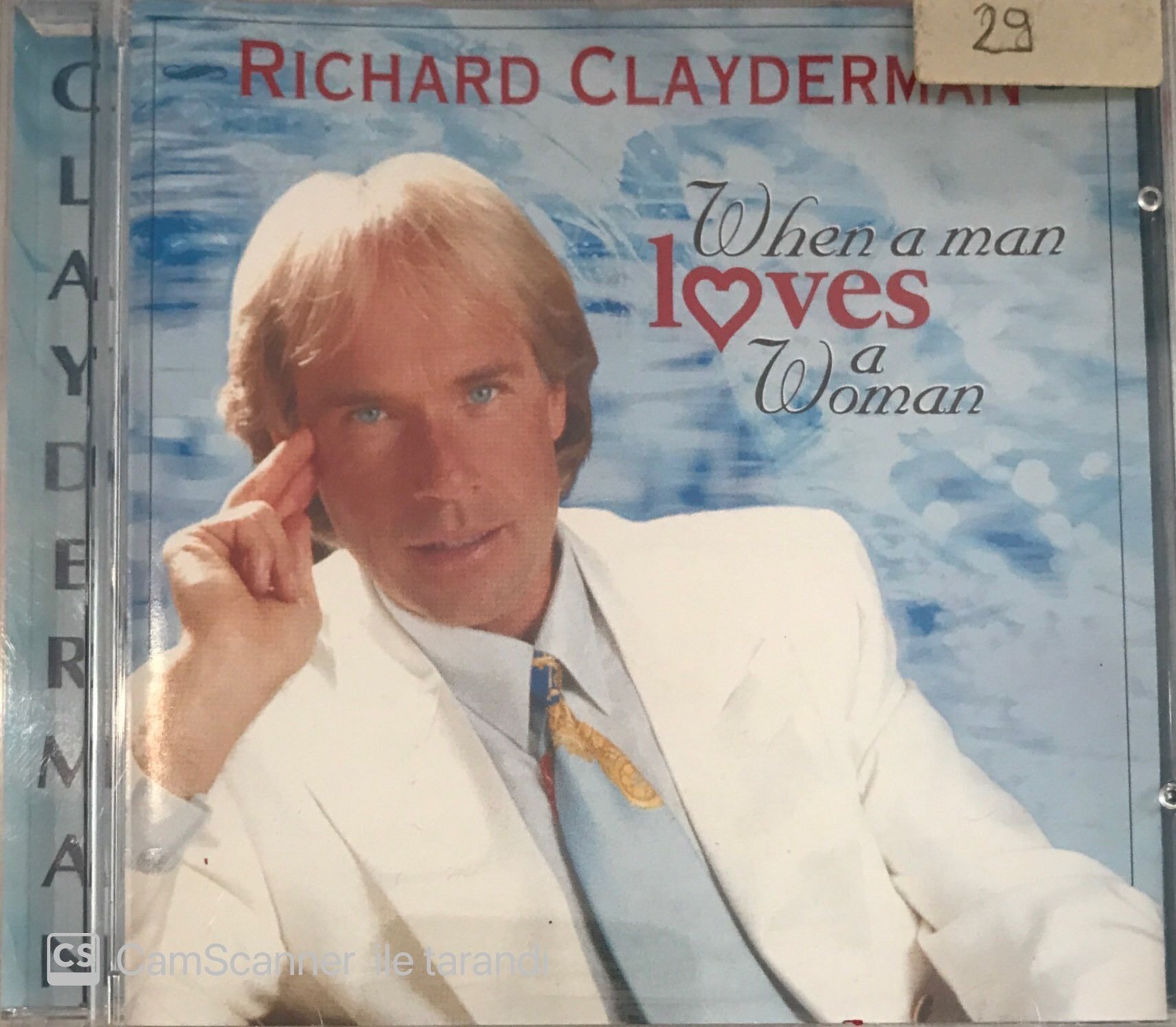 Richard Clayderman When A Man Loves A Woman CD