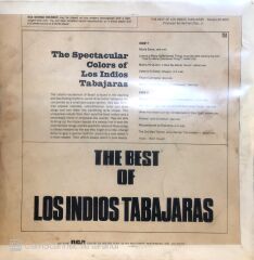 The Best Of Los Indıos Tabajaras LP