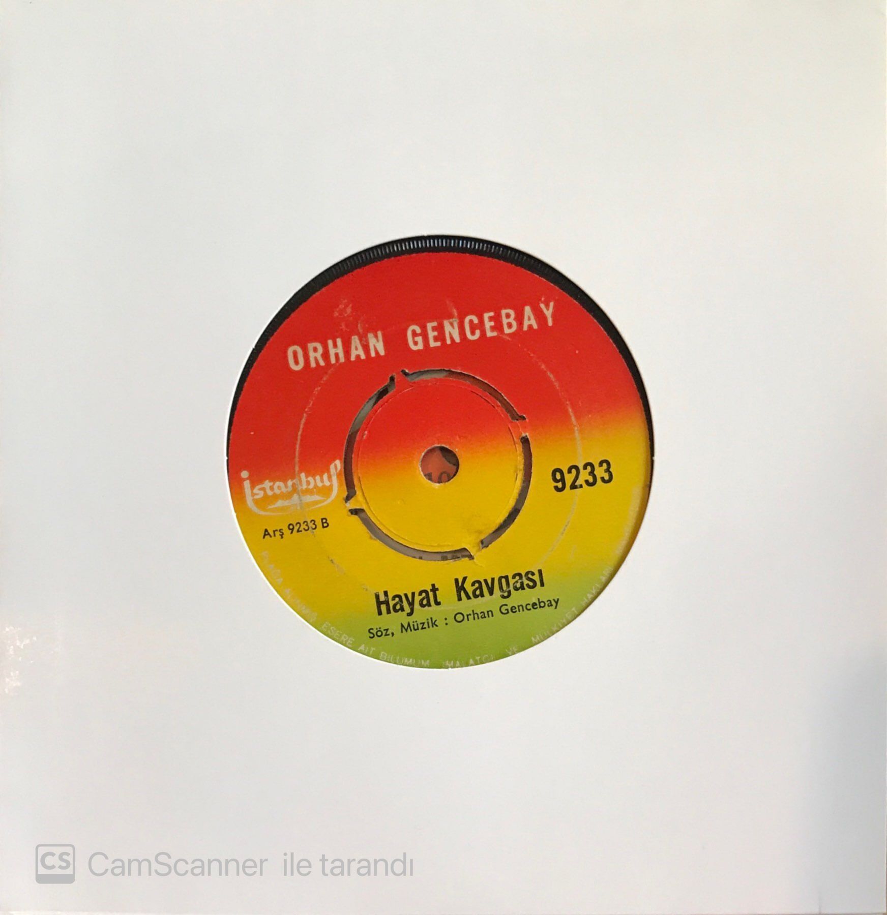 Orhan Gencebay Aşk Pınarı 45lik