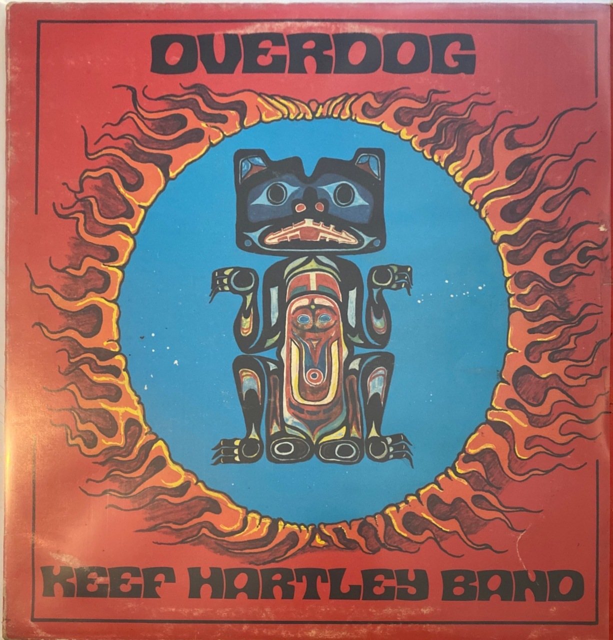 Keef Hartley Band Overdog LP