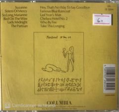 Leonard Cohen Greatest Hits CD