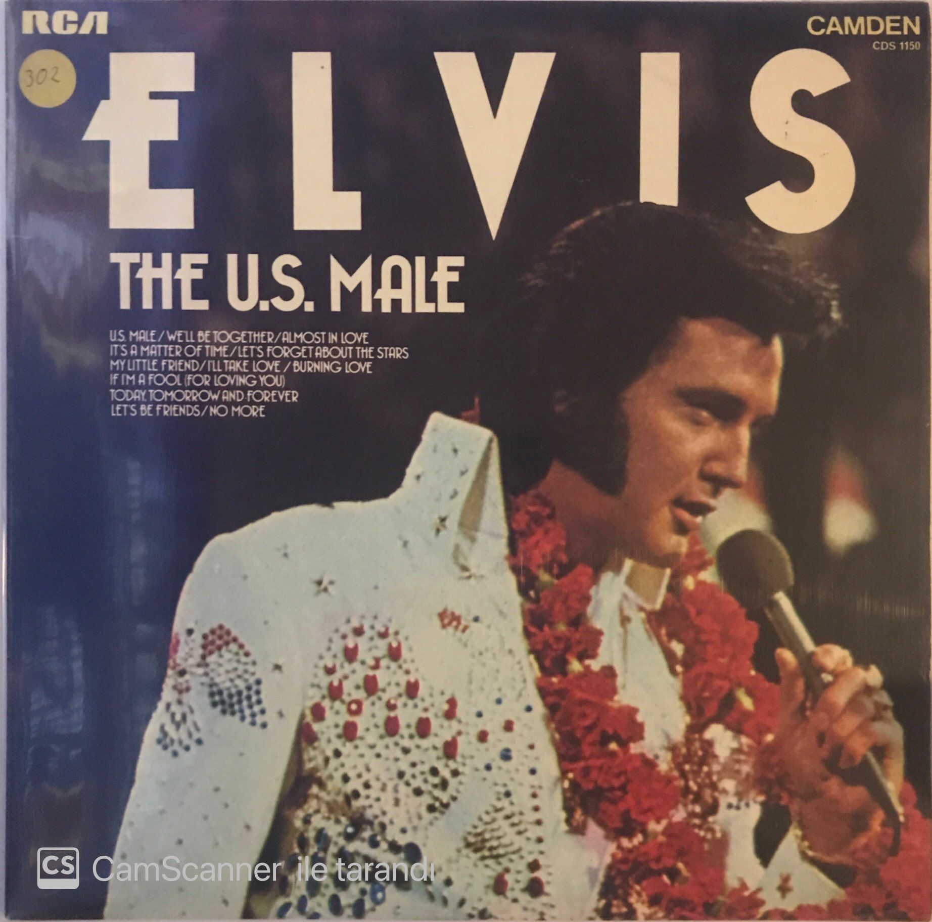 Elvis The U.S. Male LP