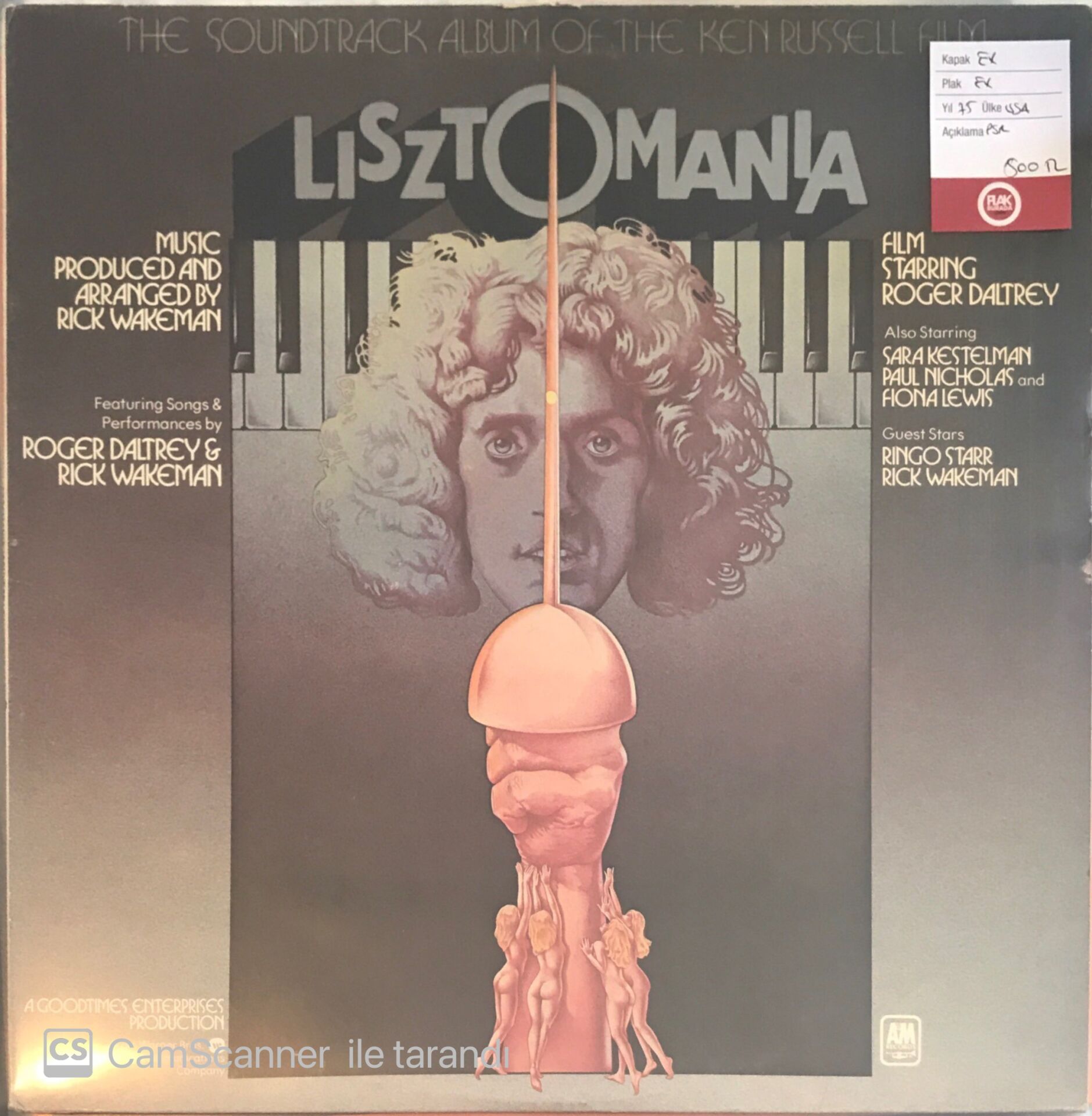 Lisztomania Soundtrack LP