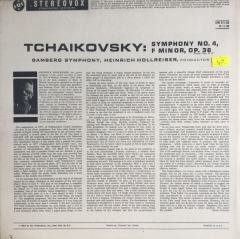 Tchaikovsky, Bamberg Symphony, Heinrich Hollreiser ‎ Symphony #4, F Minor, Op. 36 LP