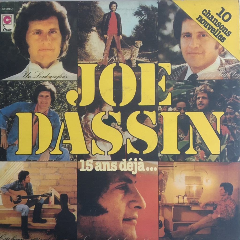 Joe Dassin 15 Ans Deja LP