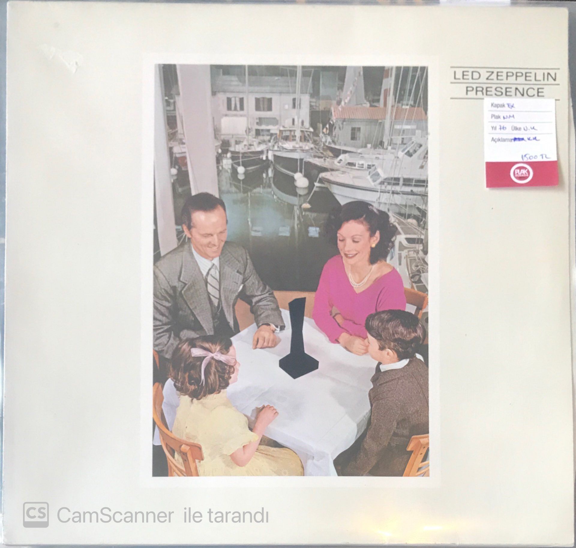 Led Zeppelin - Presence LP