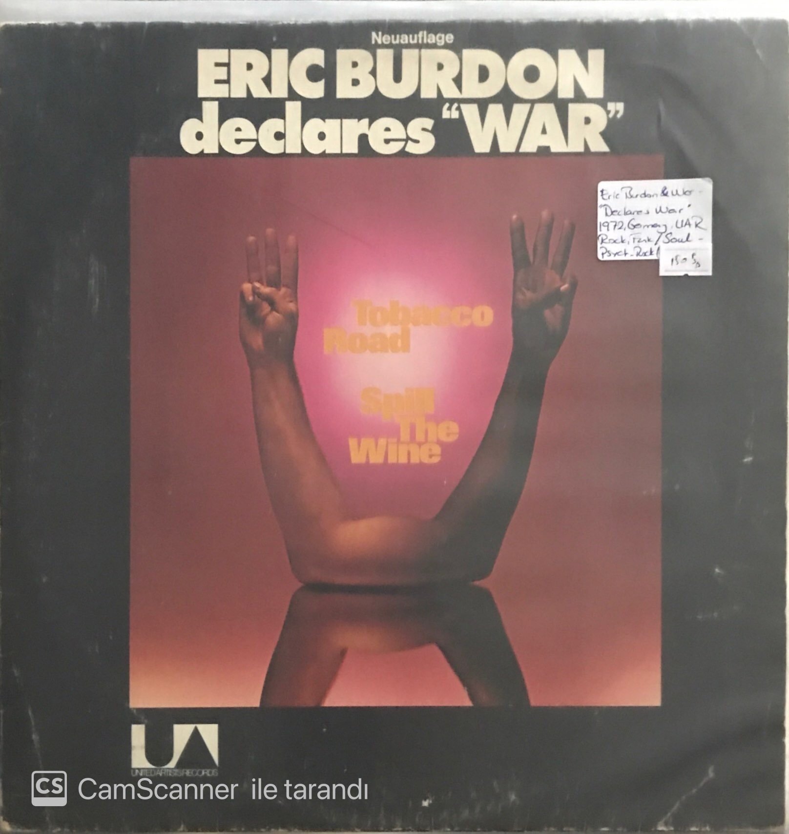 Eric Burdon Declares ''War'' LP