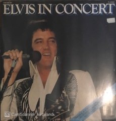 Elvis Presley In Concert Double LP