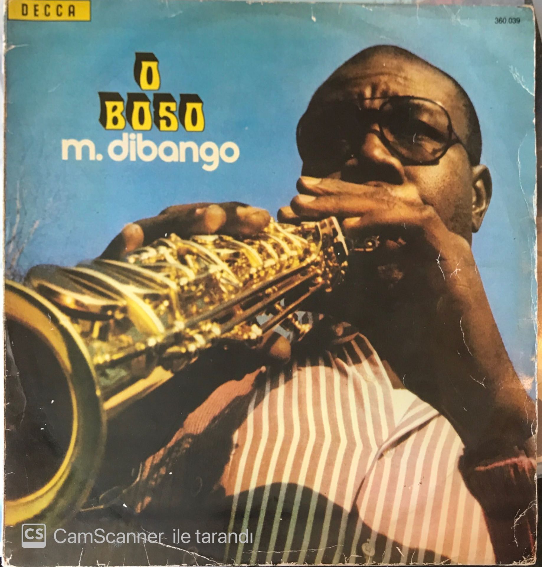Manu Dibango O Boso LP
