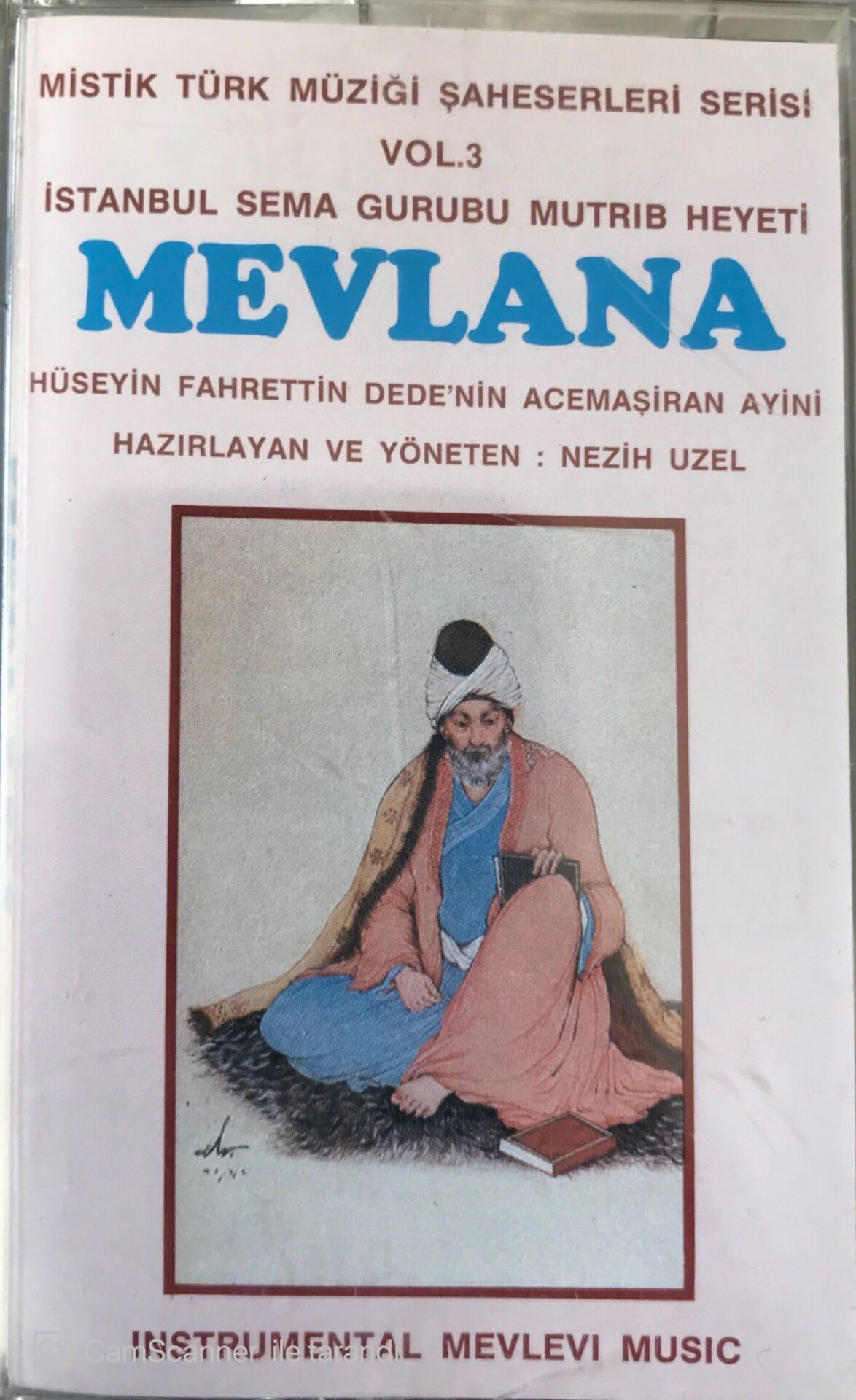 Mistik Türk Müziği Şaheserleri Serisi Vol.3 Mevlana KASET
