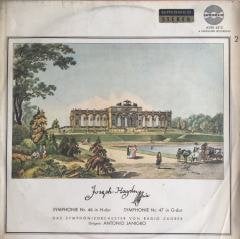 Joseph Haydn / Das Symphonieorchester Von Radio Zagreb , Dirigent: Antonio Janigro  Symphonien Nr. 46 Und 47 LP