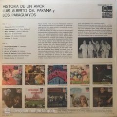 Los Paraguayos Historia De Un Amor LP