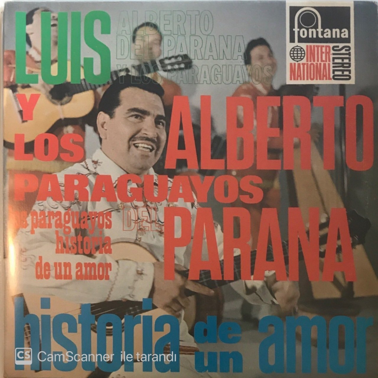 Los Paraguayos Historia De Un Amor LP