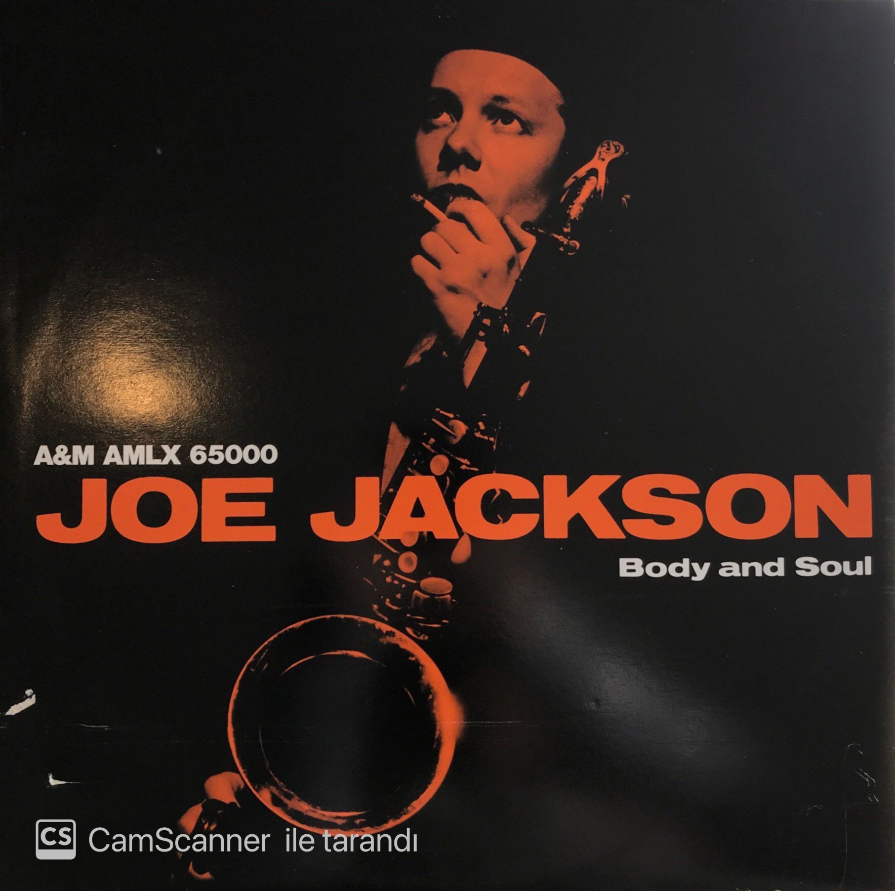 Joe Jackson Body And Soul LP