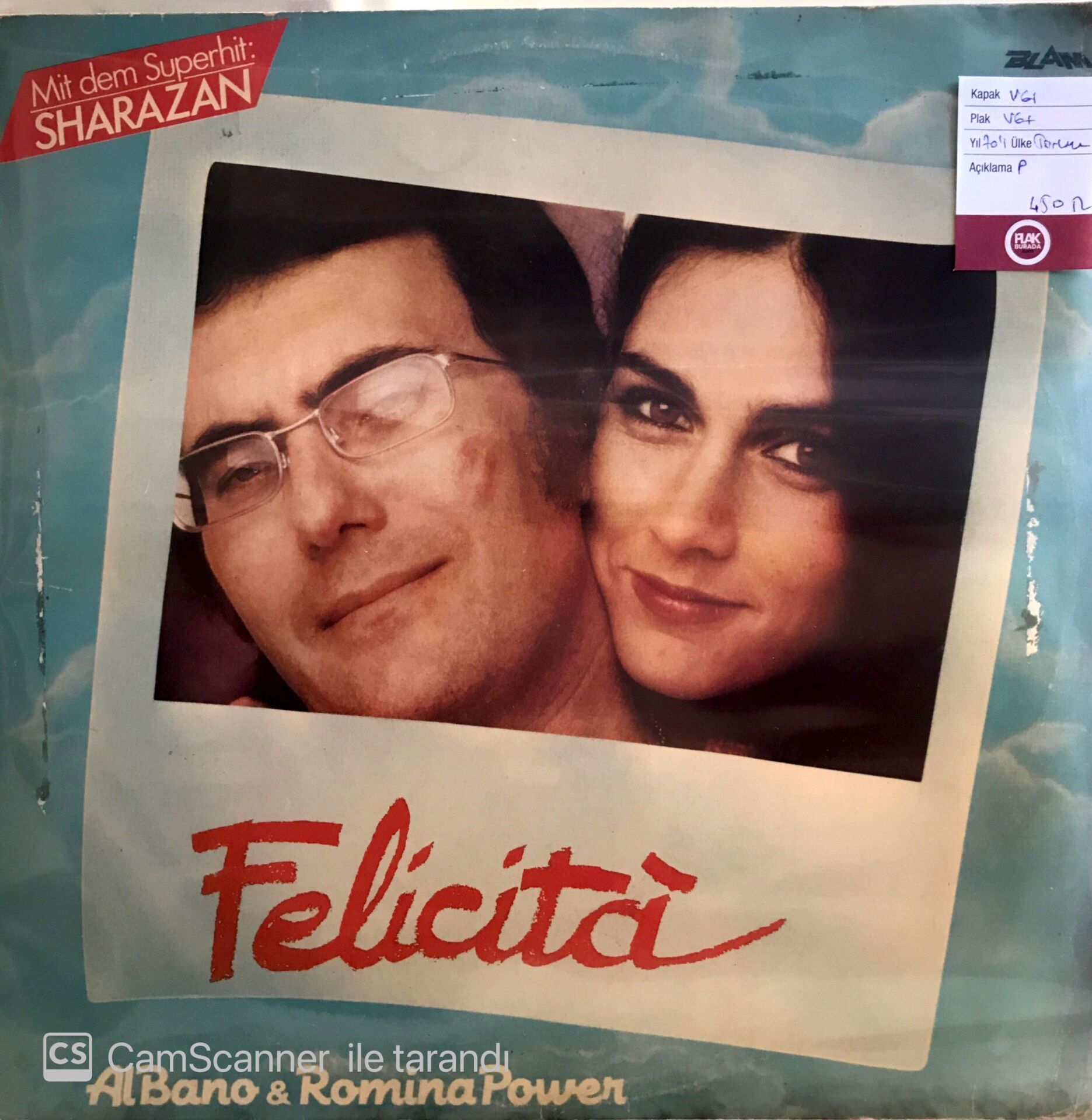 AlBano & Romina Power / Felicita LP