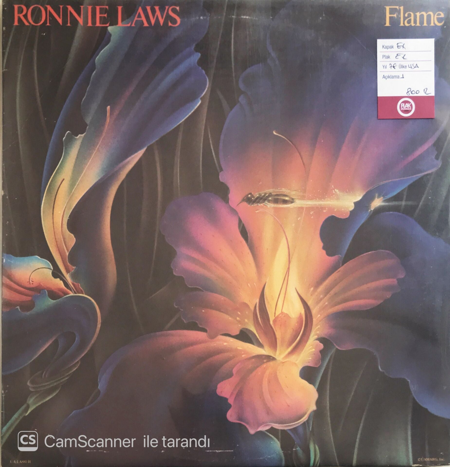 Ronnie Laws - Flame LP
