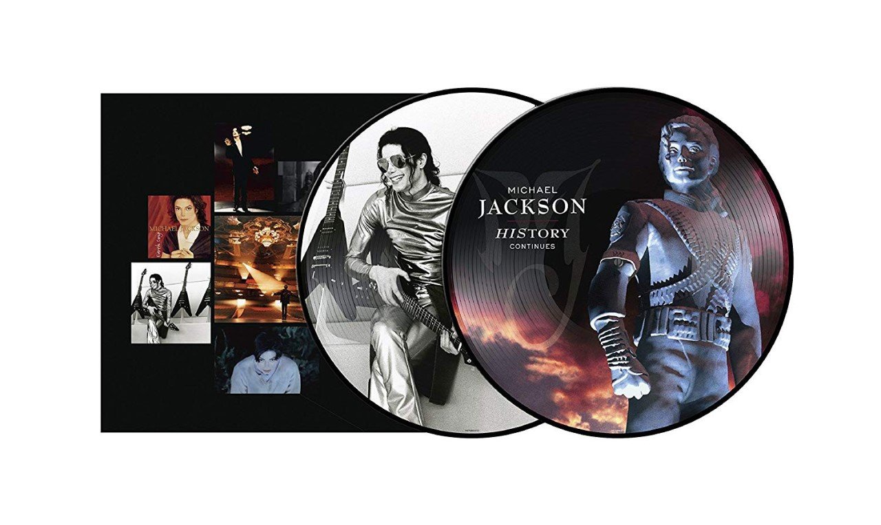 Michael Jackson History Continues Double LP