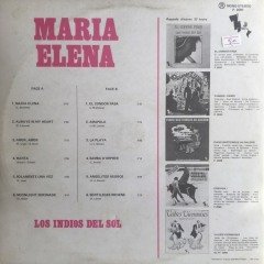 Maria Elena Los Indios Del Sol LP