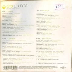 City Lounge - Paris / Berlin / London / New York 4 CD
