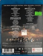 The Big 4 Metallica Slayer Megadeth Anthrax DVD