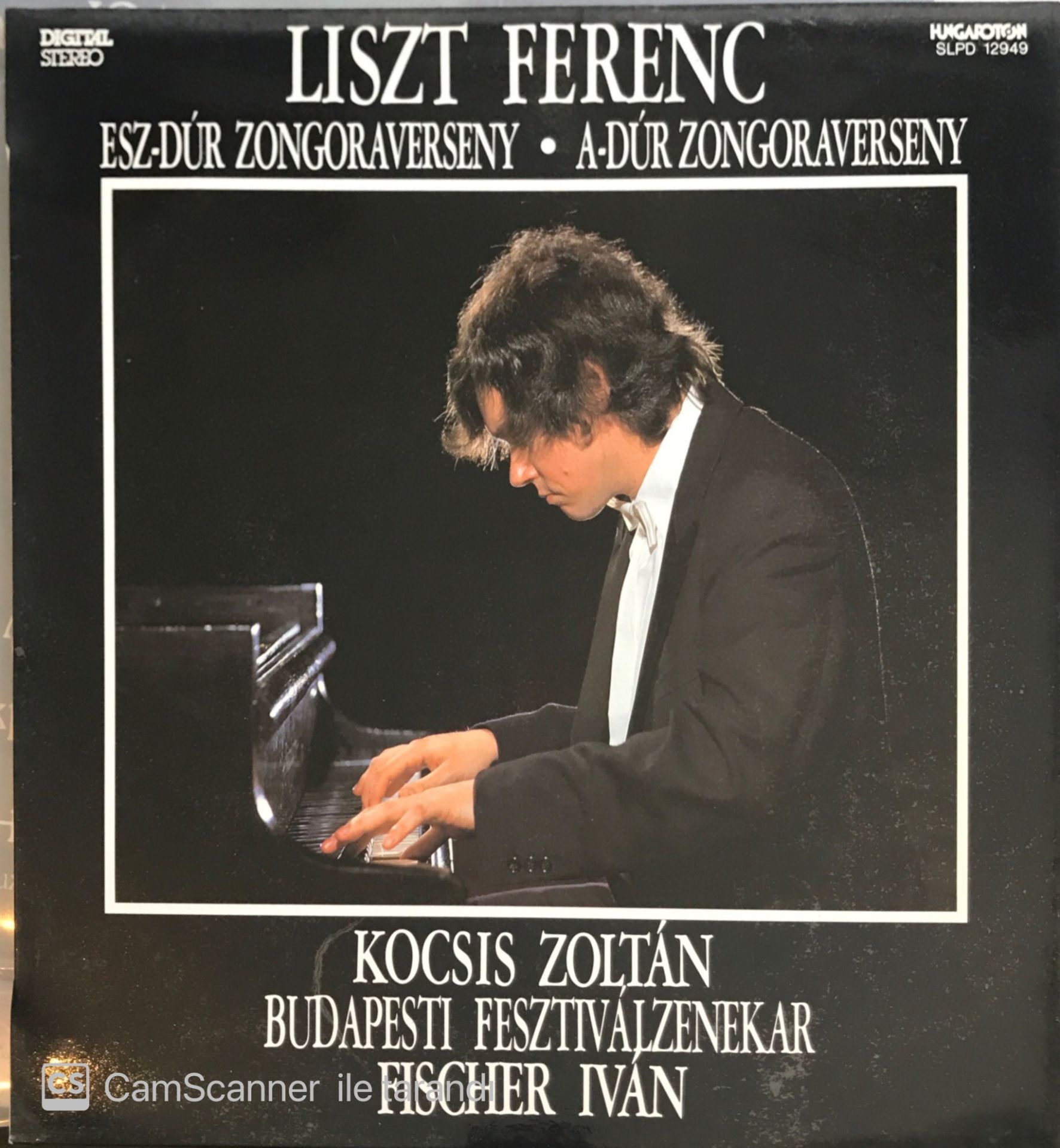 Liszt Ferenc - Esz Dur Zongoraverseny A- Dur Zongoraverseny LP