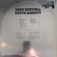 Gary Burton & Keith Jarrett - That's Jazz LP