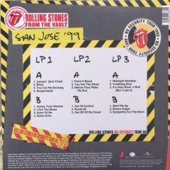 The Rolling Stones  - No Security . San Jose '99 3 x LP