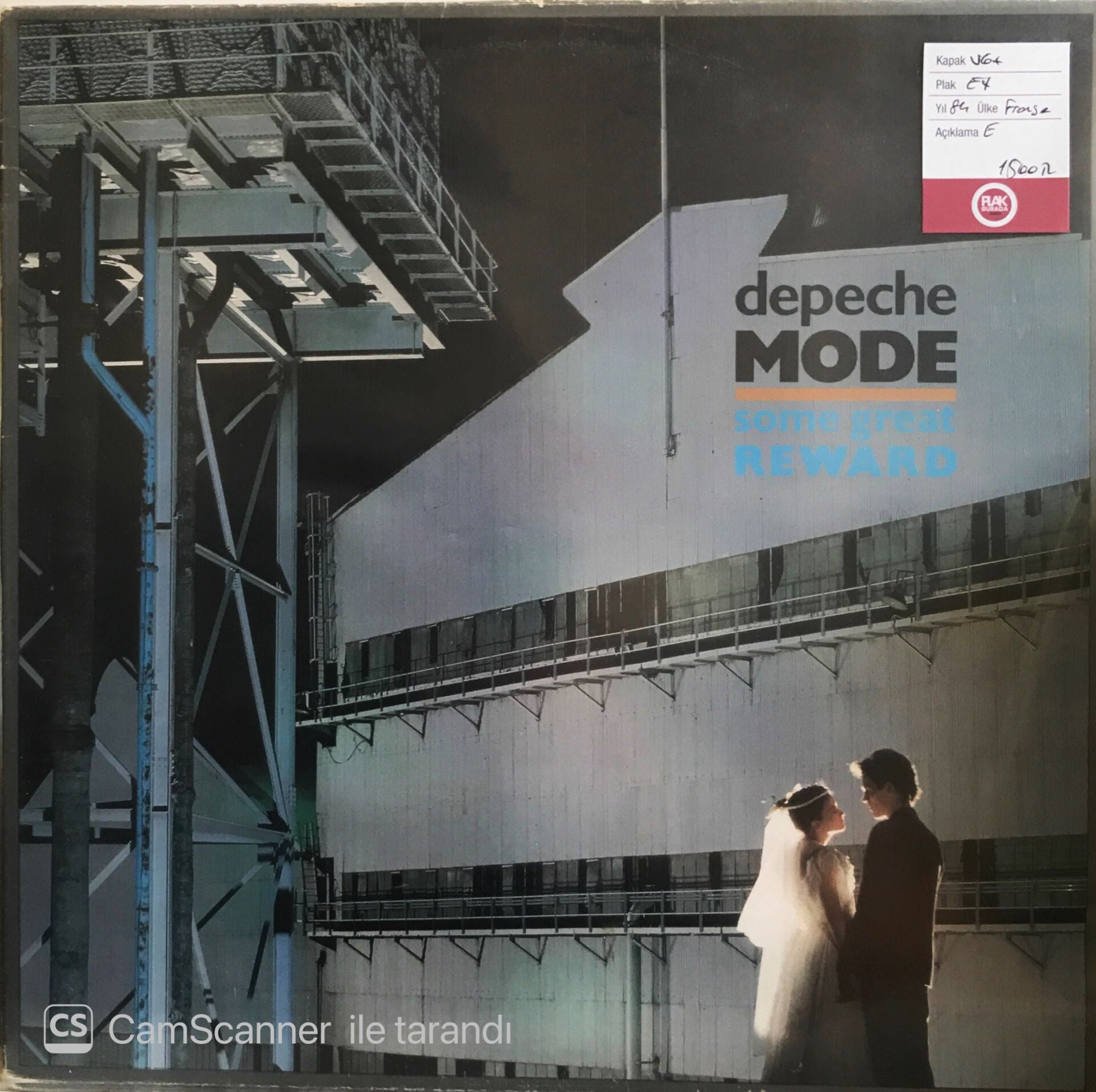 Depeche Mode - Some Great Reward LP