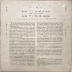 Jean Sebastien Bach Orchestre Symphonique De Radio Francfort LP