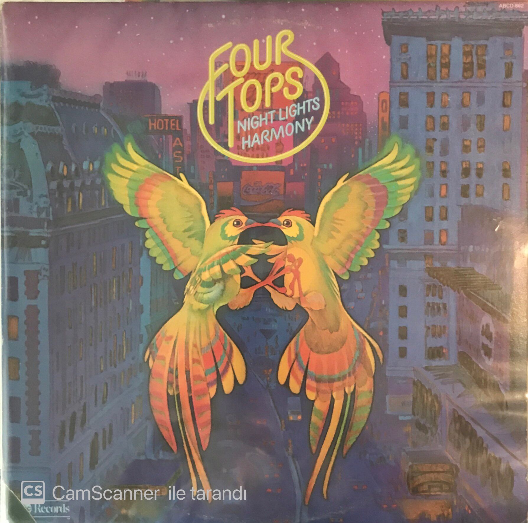 The Four Tops - Night Lights Harmony LP