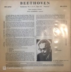 Beethoven Symphony No. 6 Pastoral LP