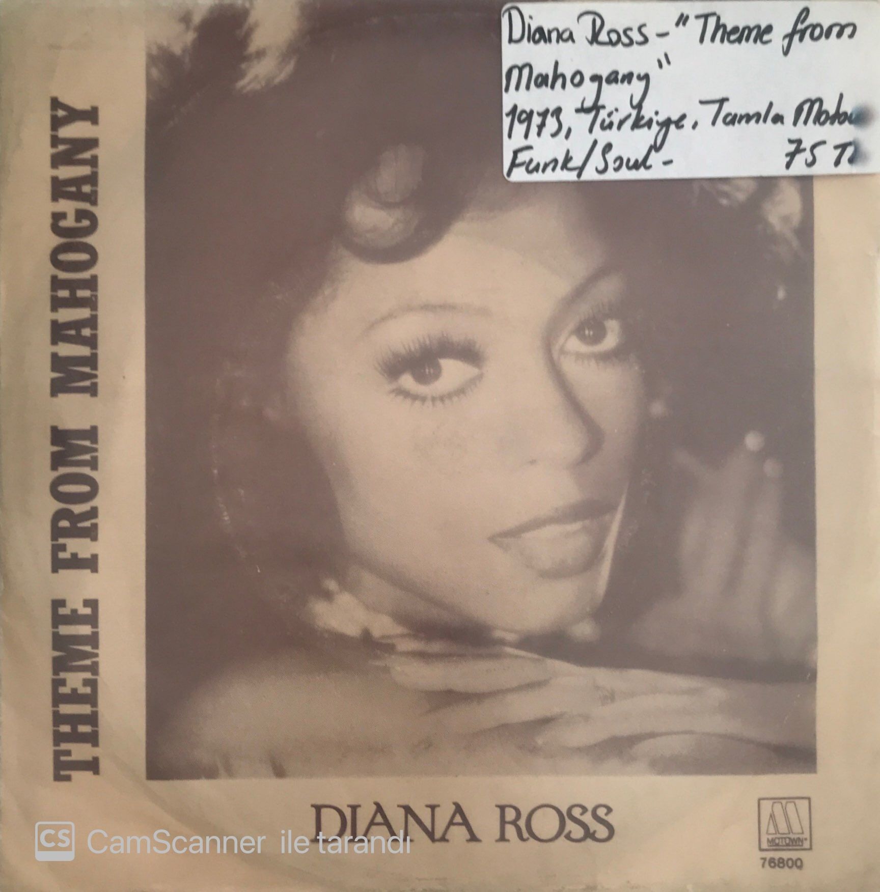 Diana Ross Theme From Mahogany 45lik