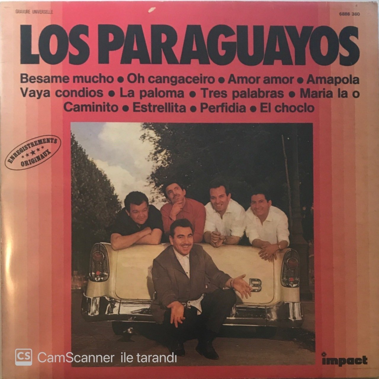 Los Paraguayos Besame Mucho LP