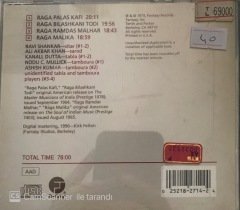 Ravi Shankar Ali Akbar Khan CD