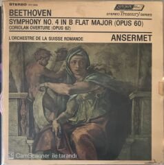 Beethoven Symphony No.4 In B Flat Major (Opus 60) Coriolan Overture (Opus 62) LP