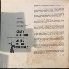 Gerry Mulligan At The Village Vanguard LP